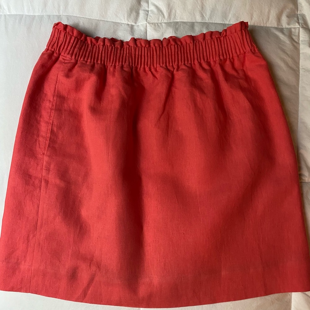 JCrew Red/Pink Women's Skirt